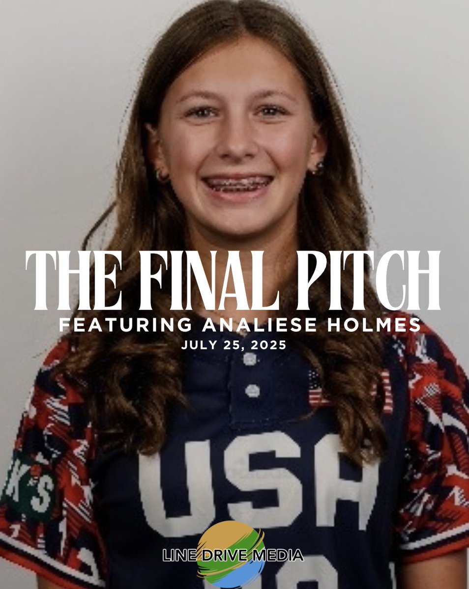 LineDsoftball's tweet image. Link below to today’s edition of The Final Pitch, featuring a spotlight on Analiese Holmes and more!🥎⬇️
🔗: linedrivemedia.com/news/club-news…
#linedrivemedia #linedrivesoftball #softball #thefinalpitch #news #softballnews #softballcommits