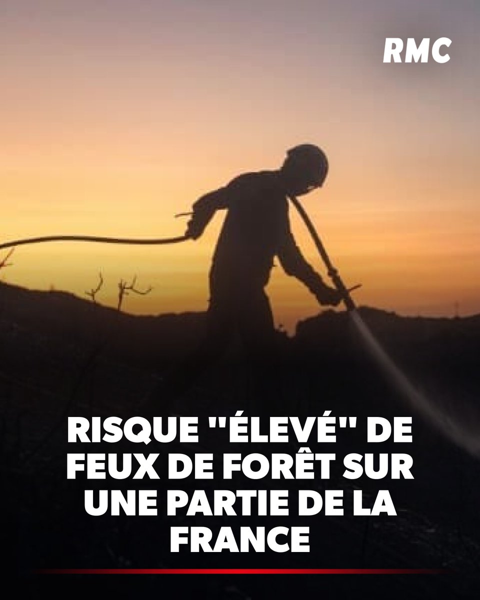 RMCInfo's tweet image. 🔥 Les Bouches-du-Rhône sont placées en vigilance rouge pour risque de feux de forêt ce samedi et dimanche, annonce Météo-France. Six autres départements sont également en alerte. ► l.rmc.fr/CDu