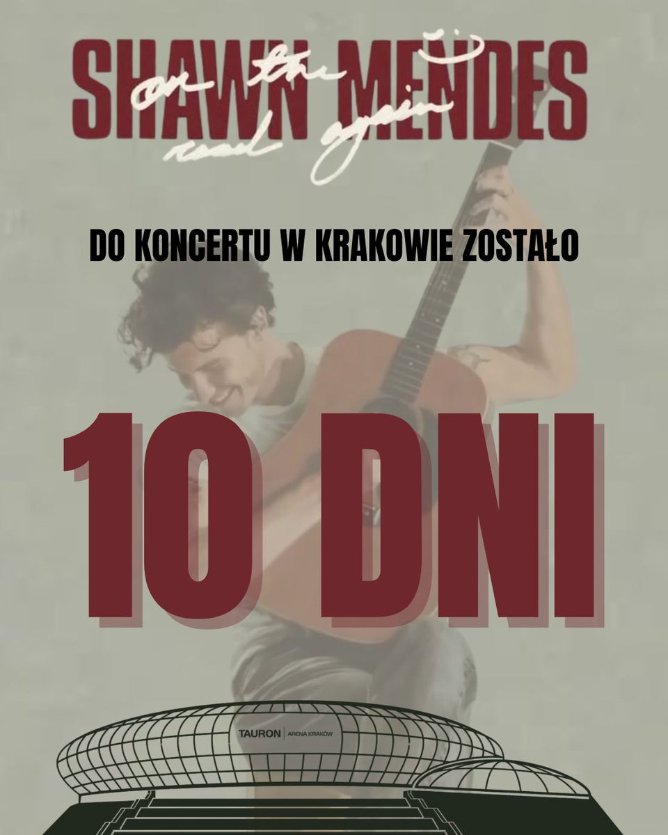 shawnmendes_pol's tweet image. Za 10 dni Shawn wystąpi na krakowskiej scenie!
A już za tydzień jego pierwszy koncert na trasie #OnTheRoadAgain!