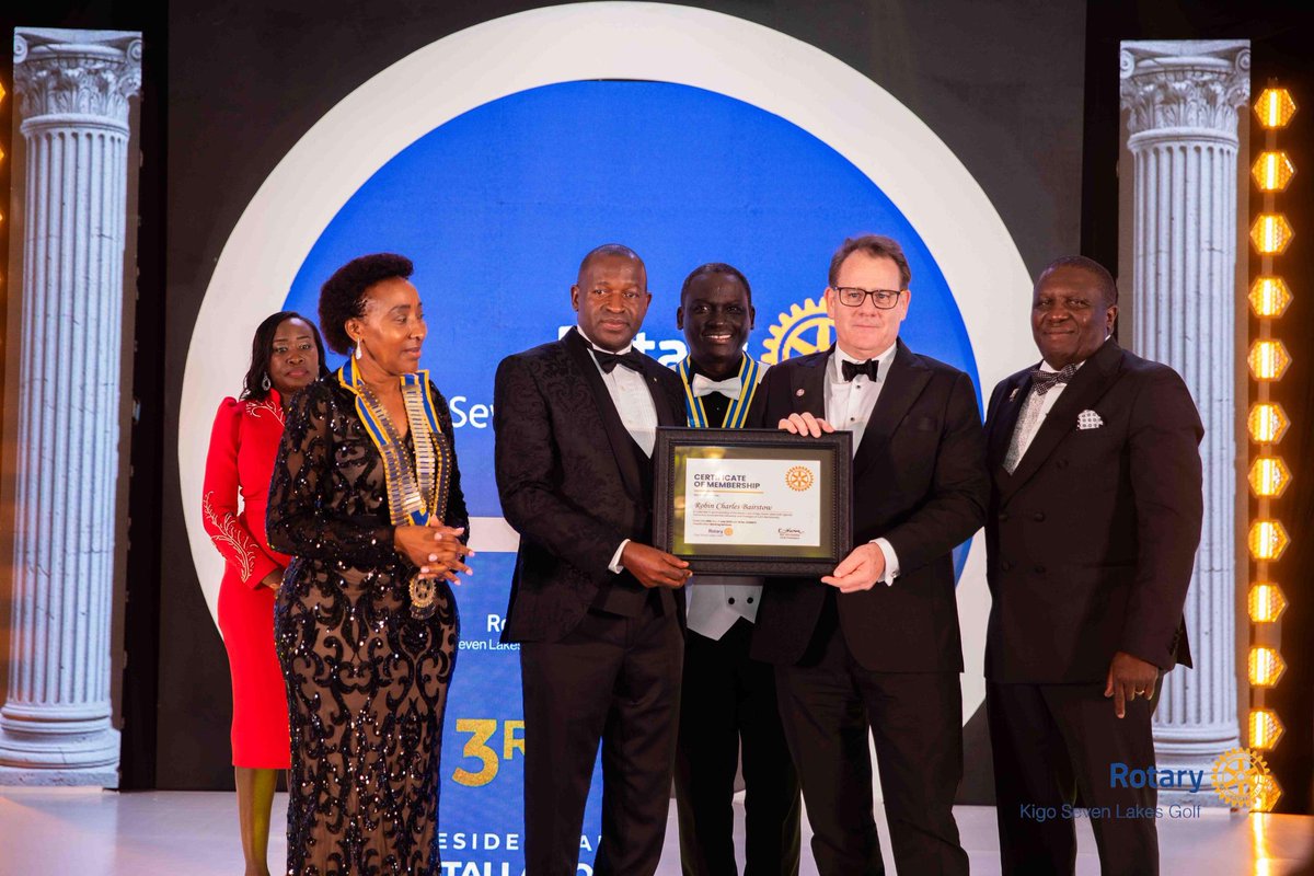 <a href="/Rotary/">Rotary International</a> To my wife <a href="/jjkariisa/">Julie Kariisa</a>, I can’t thank you enough - you are a special woman. Thank you for supporting me, and for inspiring me to become a Rotarian.

To the Deputy Speaker and our Guest of Honour, Rt. Hon. <a href="/Thomas_Tayebwa/">Thomas Tayebwa</a>, thank you for being the great, giving friend you are, and