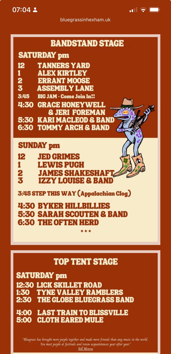 Hexhamtv (@hexhamtv) on Twitter photo Hexham Buegrass Festival is this weekend in #Hexham #northumberland its free!
Check out bluegrassinhexham.uk/2025-festival for details of all performances, workshops and fringe events
<a href="/HexhamTown/">Hexham Town Council</a> <a href="/HexhamCP/">HexhamCommunityPartnership</a> <a href="/coremusichexham/">Core Music Hexham</a> <a href="/VisitHexham/">VisitHexham</a> <a href="/guardianculture/">Guardian culture</a> #bluegrass #rural <a href="/CrackMagazine/">Crack Magazine</a> Hexham Buegrass Festival is this weekend in #Hexham #northumberland its free!
Check out bluegrassinhexham.uk/2025-festival for details of all performances, workshops and fringe events
<a href="/HexhamTown/">Hexham Town Council</a> <a href="/HexhamCP/">HexhamCommunityPartnership</a> <a href="/coremusichexham/">Core Music Hexham</a> <a href="/VisitHexham/">VisitHexham</a> <a href="/guardianculture/">Guardian culture</a> #bluegrass #rural <a href="/CrackMagazine/">Crack Magazine</a>