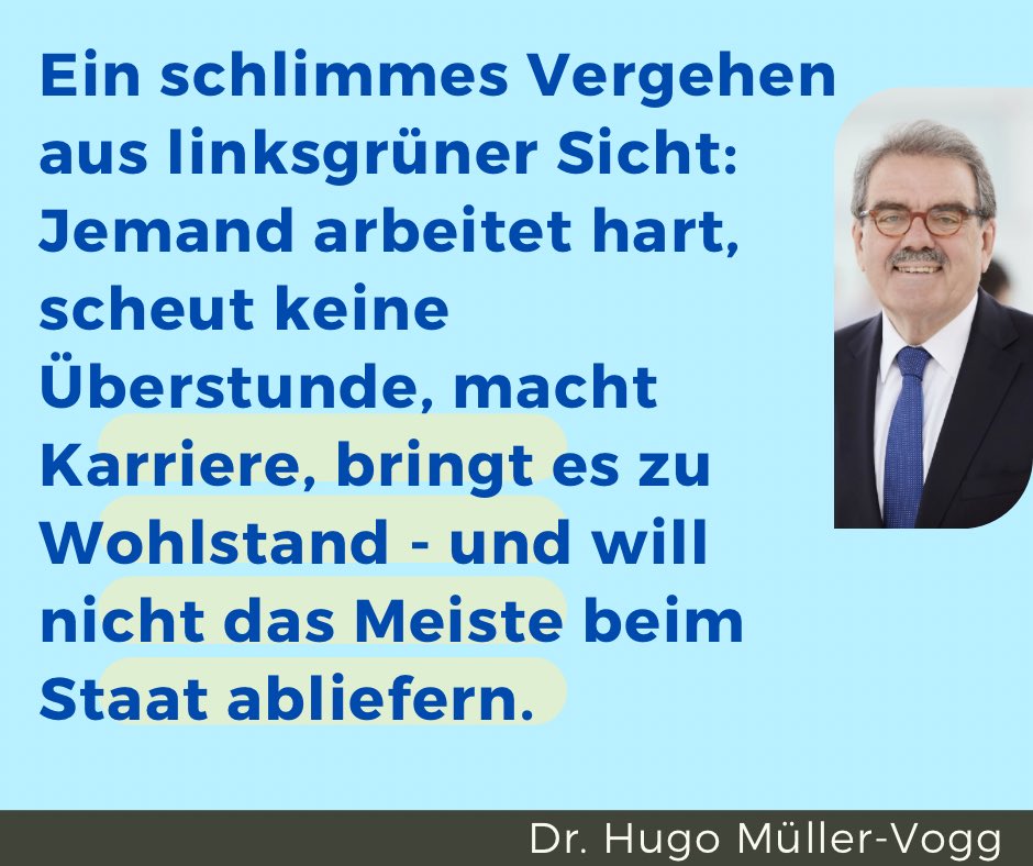 HugoMuellerVogg's tweet image. Nichts macht Linke glücklicher, als anderen Leuten Geld abzunehmen…