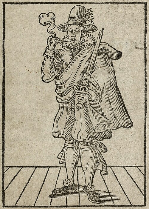 This is not the Woman of The Day post but I thought you might like to know that pickpocket and fence Mary Frith of London died OTD in 1659 at the age of 73, famed for smoking a pipe, drinking, swearing, wearing breeches and generally outraging just about everyone.

She cared so