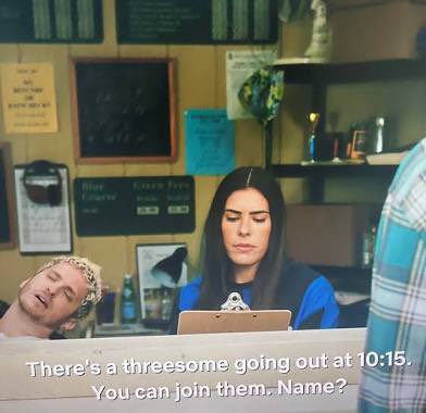 WNBALead's tweet image. Happy Gilmore 2 did not disappoint. Haha @Kelseyplum10 made an appearance as the golf front desk attendant 👏👏😂😂golddddd