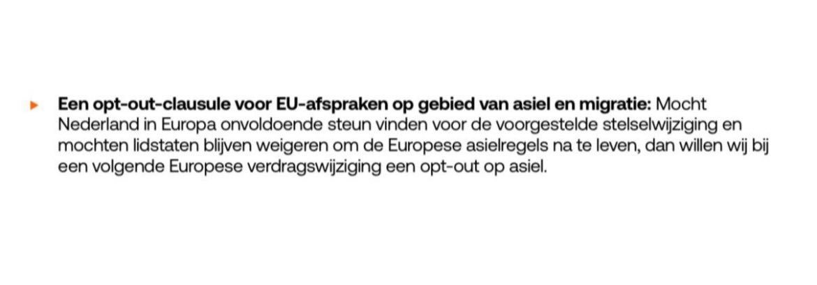 Klas_Liberaal's tweet image. Geen grenzen aan ons asielbeleid vanuit de EU. EU niet akkoord met grote stelselwijziging? Dan wil de VVD een opt-out-clausule op gebied van asiel en migratie. Deense model. Hard nodig!
vvd.nl/wp-content/upl…