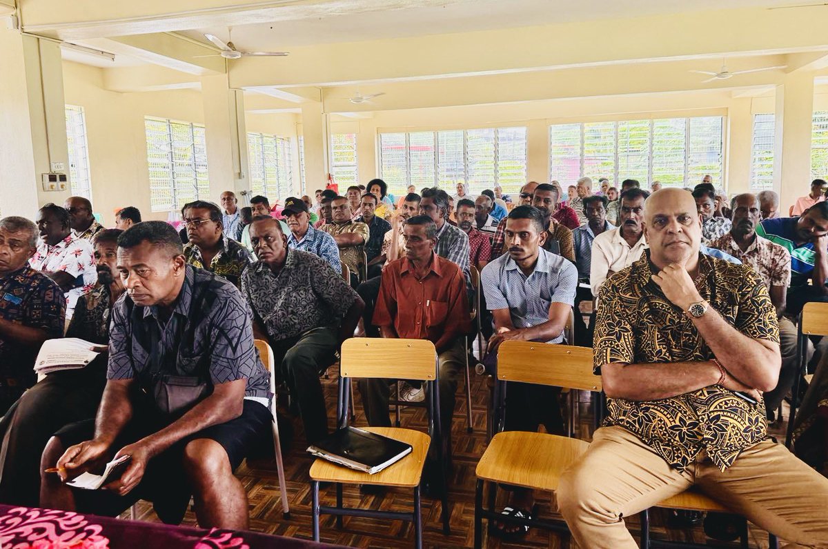 bimanprasad's tweet image. Productive discussions with our National Federation Party Working Committee in Ba.
Grateful for the commitment of our members as we continue building a stronger, fairer Fiji together. 🇫🇯🌱
#TeamNFP #StrongerFiji #Ba