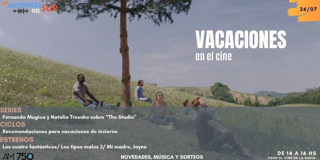 ¡HOY! en un rato... 

🎬 TODO EL CINE EN LA RADIO 🎞️

Estrenos, recomendaciones, entrevistas, música, sorteos... ¡y mucho más!

L@s esperamos! por <a href="/AM750/">LA 750</a>