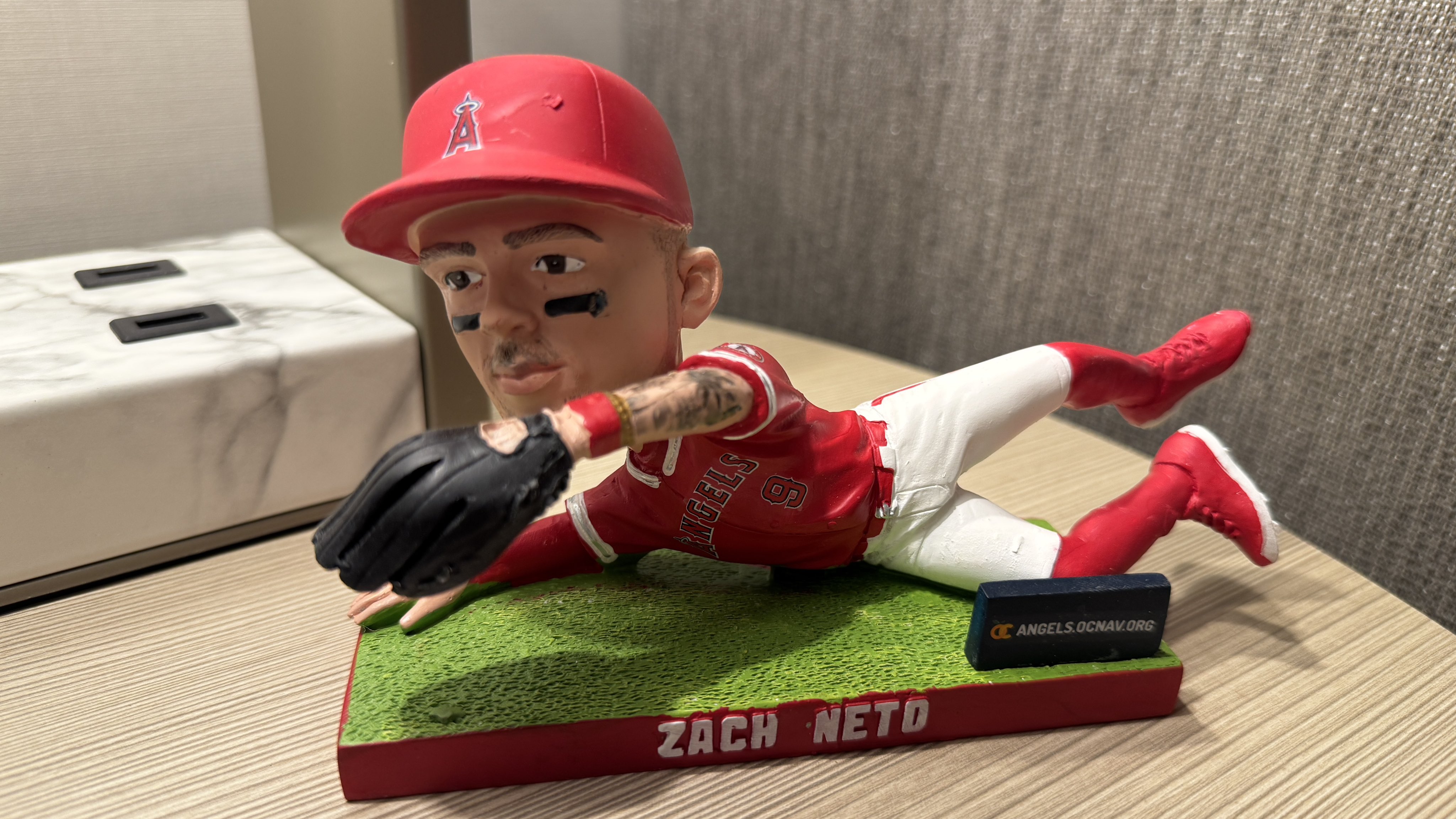 新品】エンゼルスネトボブルヘッド