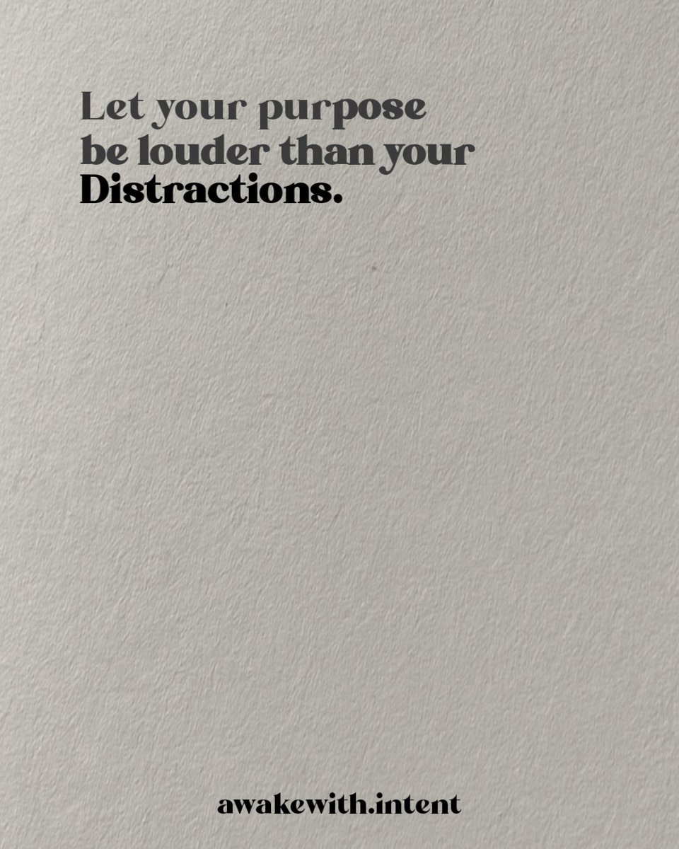 awakewithintent's tweet image. 👉 Let your purpose drown out the noise.
👉 Let your why fuel your will.
👉 Let your goals speak louder than your temptations.
No more half-focus. No more half-effort.
Stay locked in. Stay dangerous.
Because the world doesn’t need more distracted people —