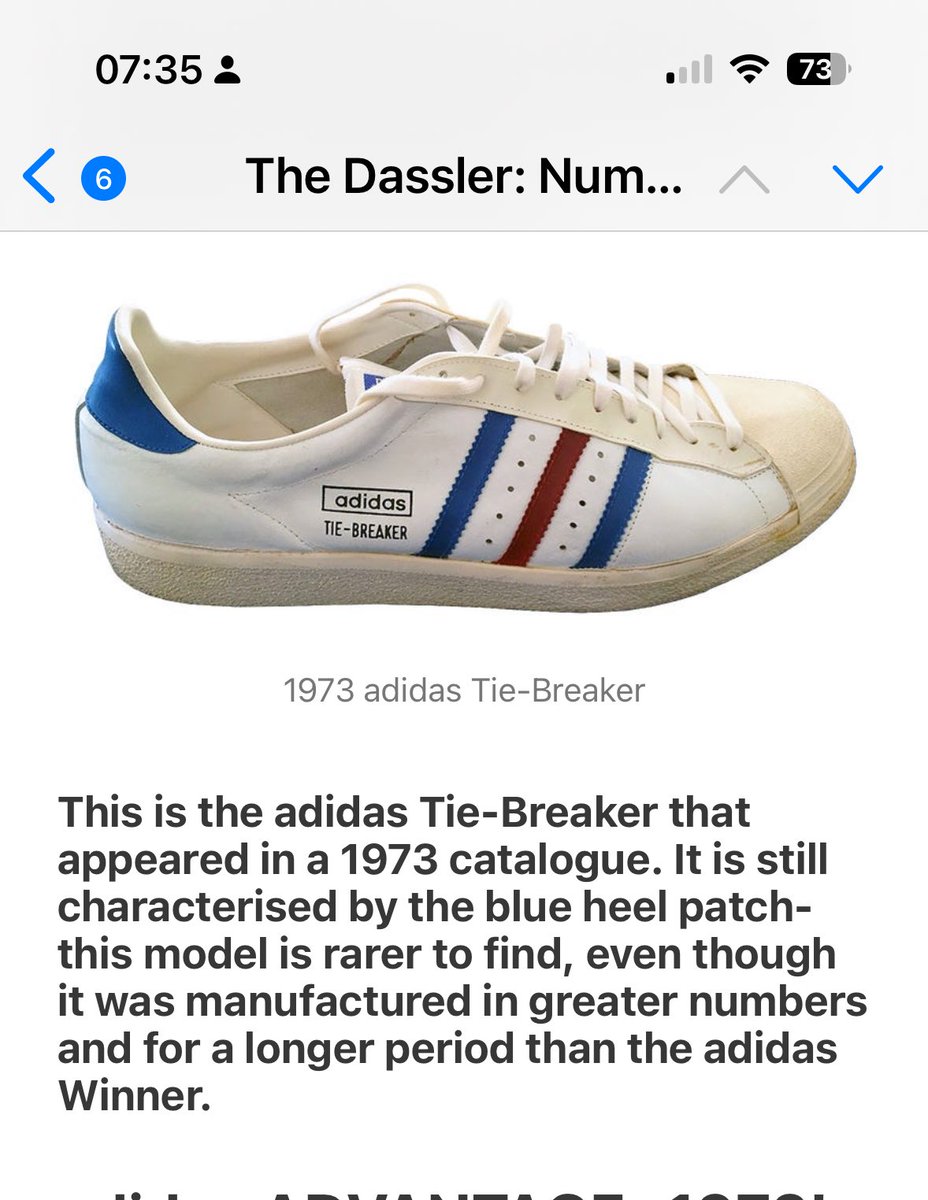 WAYNE HOOD (@hoodie1973) on Twitter photo Just had a little read of the latest episode of <a href="/Dadidassler/">Woody (The Dassler)</a>
News letter I need these in my life not many adidas releases in 1973 but what a good year that was for obvious reasons
Hence my handle on twitter Just had a little read of the latest episode of <a href="/Dadidassler/">Woody (The Dassler)</a>
News letter I need these in my life not many adidas releases in 1973 but what a good year that was for obvious reasons
Hence my handle on twitter