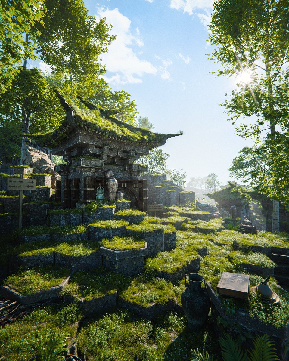 maxhayart's tweet image. Garden of Rituals

#blender3d