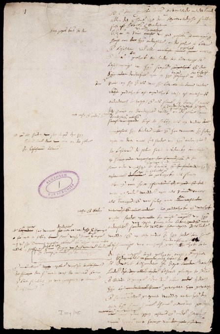 Op deze dag in 1581 werd het Plakkaat van Verlatinge ondertekend, waarin de Spaanse koning Filips II als vorst van de Nederlanden werd afgezet. Het Plakkaat is een belangrijke stap naar de vorming van de Republiek der Verenigde Nederlanden #geboortepapieren #draadje 🧵