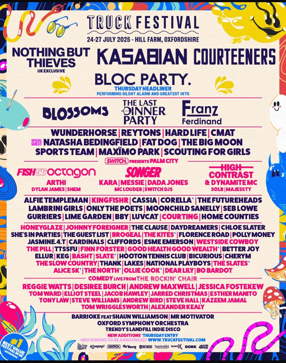 FinnForster1's tweet image. TODAY! 🥳
@TruckFestival
The Nest Stage - 13:45PM
#truckfestival