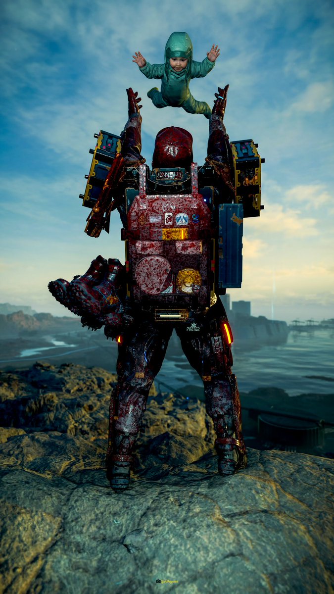 GioWayne86's tweet image. "Take every chance of joy that you can find.
Any love of any kind.
Go catch the light and shine it all around.
It's all we have to survive this world." 💙
#DeathStranding2OnTheBeach
#DeathStranding2PhotoMode
#KojimaProductions
↕️
#VirtualPhotography📸