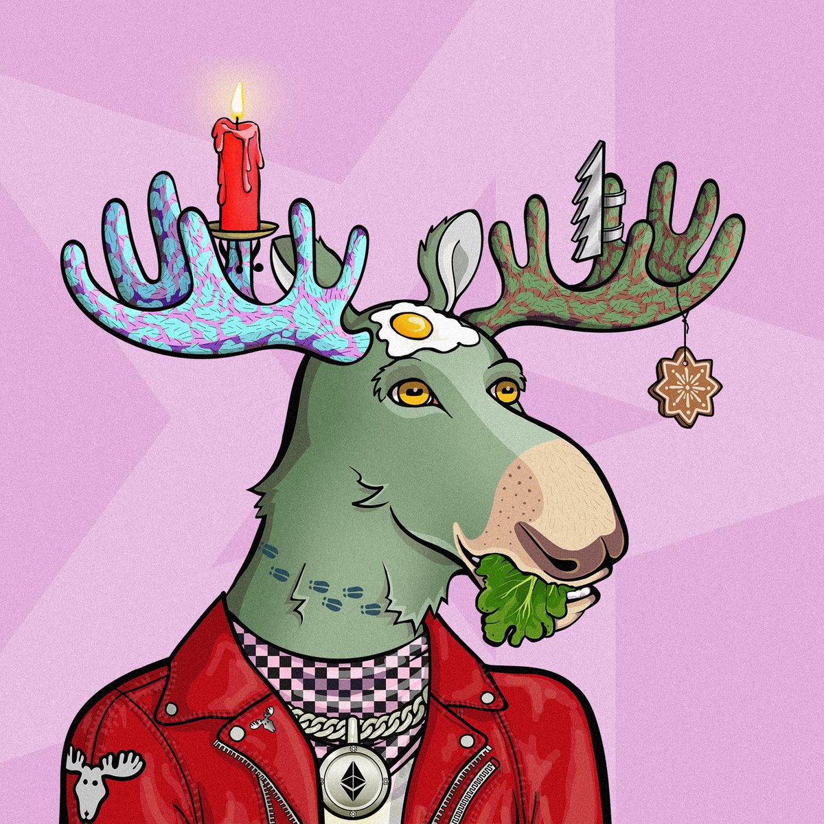 GM, antlernauts! 🥚🦌
This moose says the brain is just an egg waiting to be cracked by the universe.
Or scrambled. Depends on the Saturday.
Is free will just an illusion scrambled by breakfast thoughts?
#moonmoose  #NFT #NFTCommunity