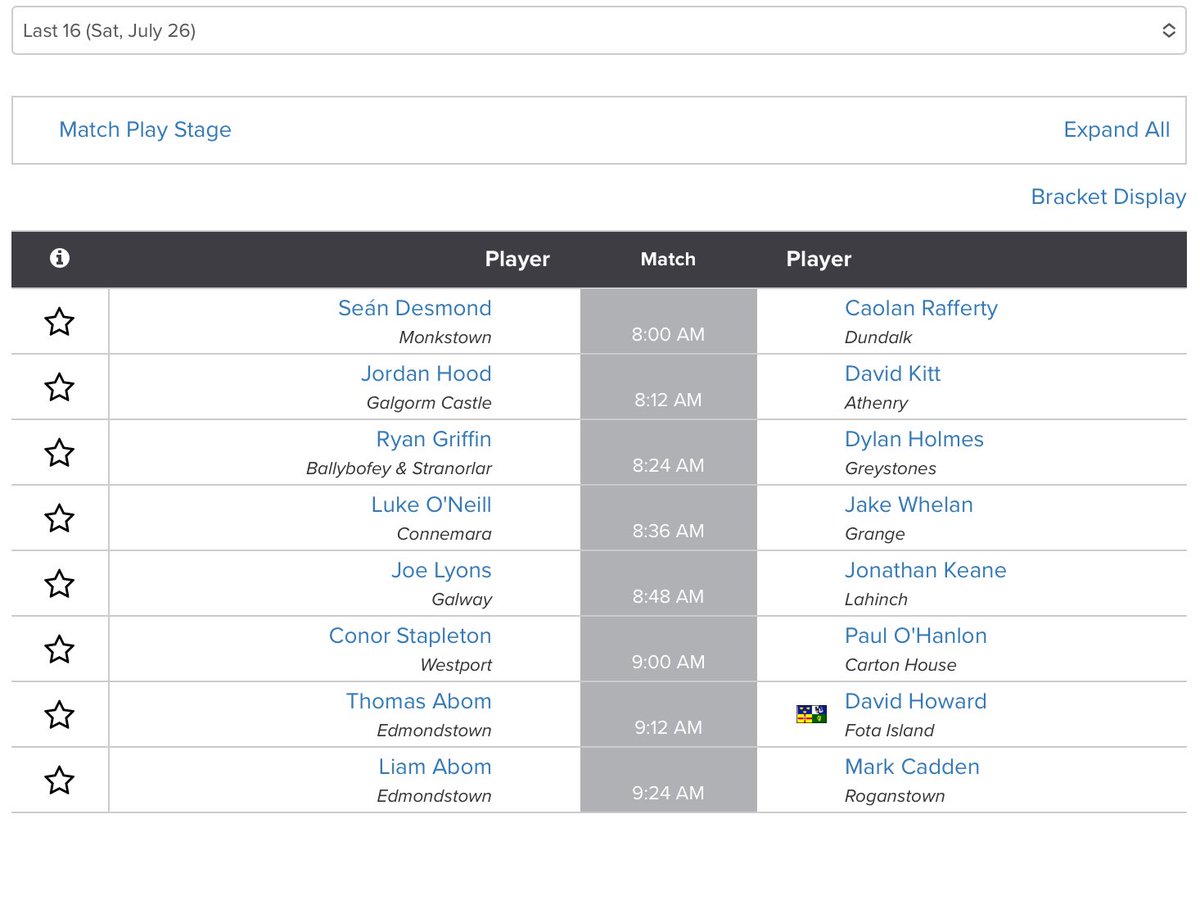 GolfBible's tweet image. The Last 16 and Quarter Finals of the South of Ireland Amateur Open Championship will be contested @LahinchGolfClub today.
MP Results: tinyurl.com/fpazbm86