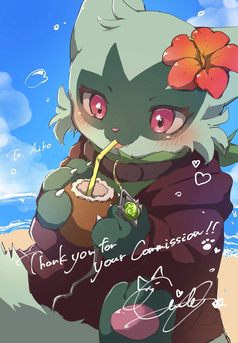 chi_z_z__Z's tweet image. 【skeb】
リクエストありがとうございました!
楽しく描かせて頂きました!✨️🌺🏝
Thank you for your commission!!✨️
skeb.jp/requests/31143…