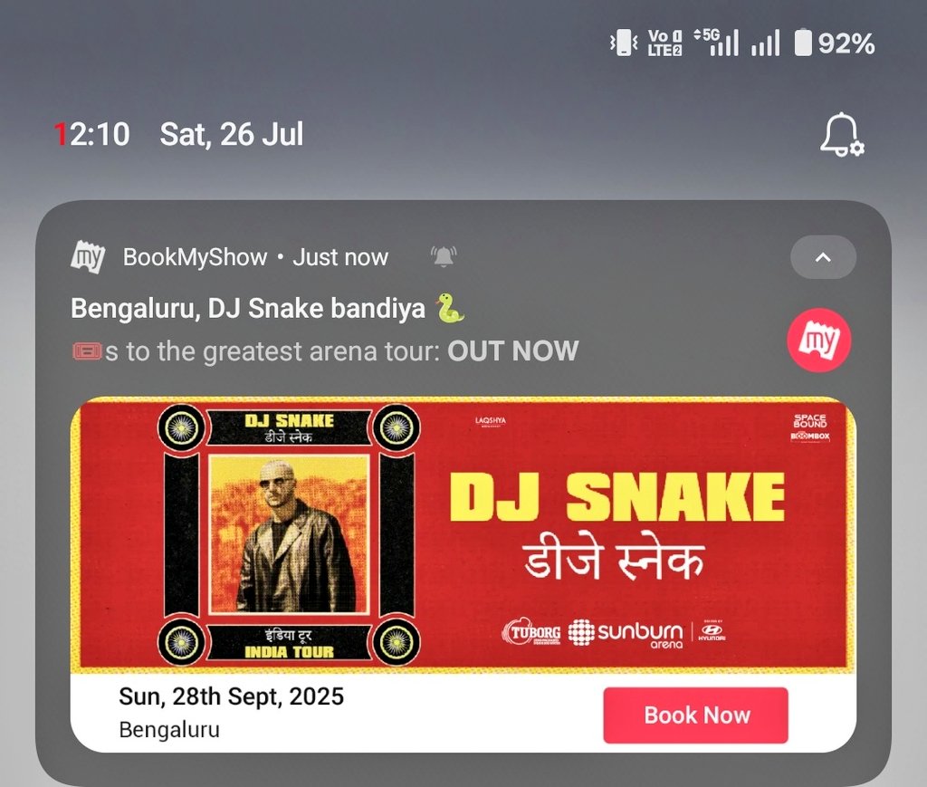 udupendra's tweet image. WTF is &quot;bandiya&quot; BookMyShow?!