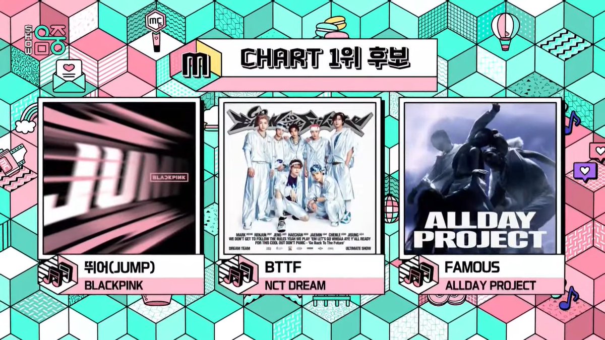 BlinkVotingCrew's tweet image. #BLACKPINK “JUMP” is nominated for 1st Place on Music Core today!
#BLACKPINK_JUMP #JUMP @BLACKPINK