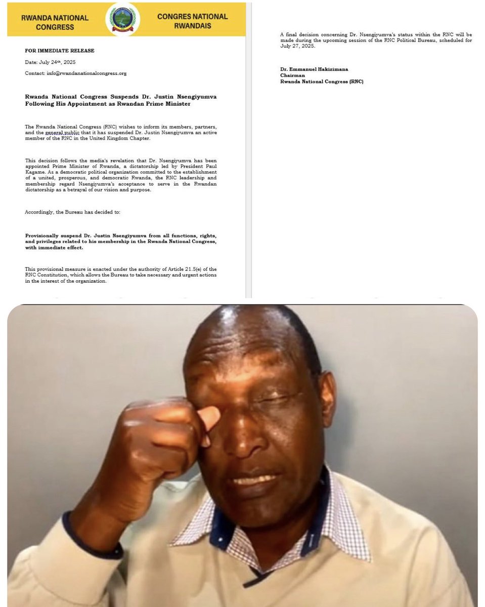 🤣😂😂🤣🤣🤣🤣😂ubu koko nyuma yo guhanyanyaza Congo Burundi Tanzania…!mubonye aho mugiye kuranganza aho mukura cash 💰! Kuki mutavuze ahawe kuyobora cash za BNR 🇷🇼🙄murarushe nyabusa! Ndabunva ariko!