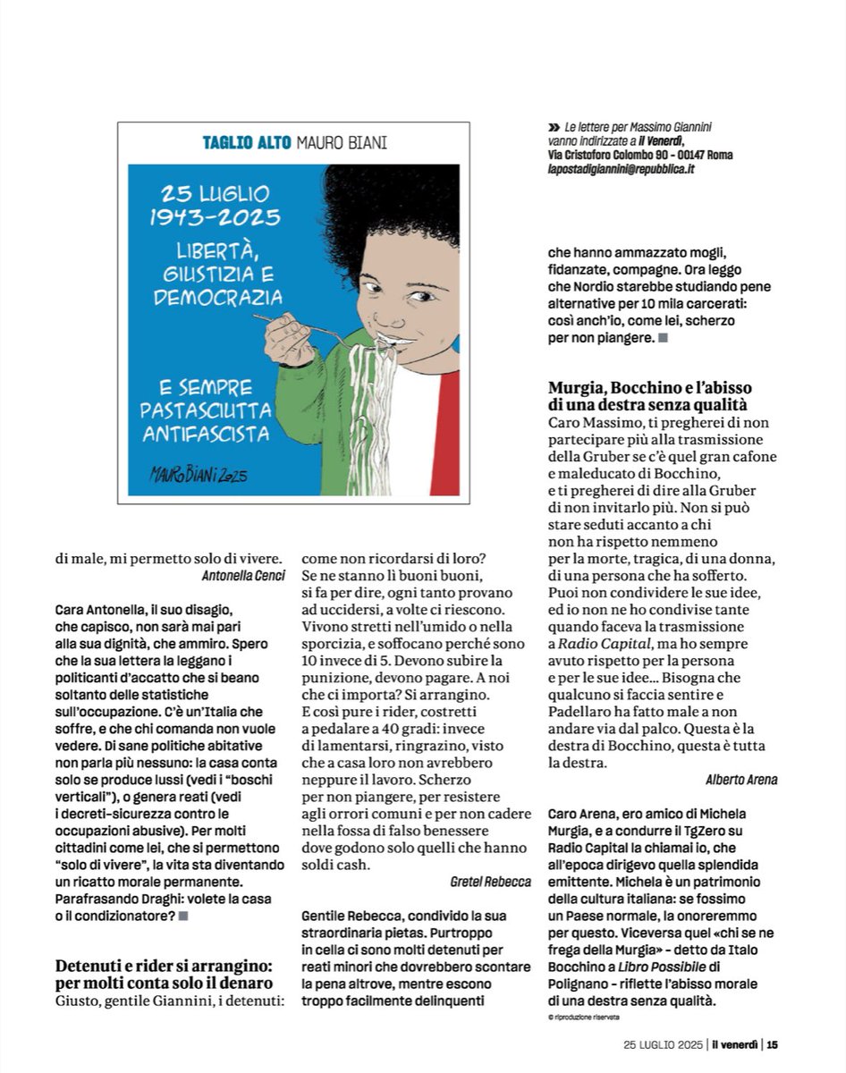 MassimGiannini's tweet image. “Gli studenti che rifiutano la maturità, i vecchi tromboni che li condannano: cronache da una scuola a pezzi”: la mia rubrica su @ilvenerdi.