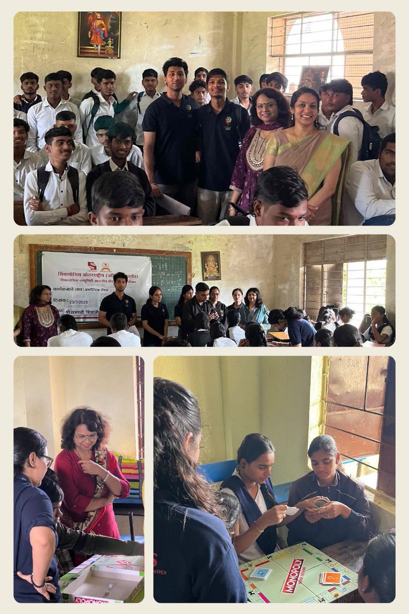 scitisr's tweet photo. 🎲 Learning finance through play!
SCIT ISR hosted Monopoly-based workshops for 12th-grade students to simplify budgeting, saving &amp; smart money habits.
Gamified learning = Real-world skills, made fun!💡
#SCIT #SIU #MBA #SYMBIOSIS #SCITISR #FinancialLiteracy #GamifiedLearning #SDG4 https://t.co/WDWzc0rFIj