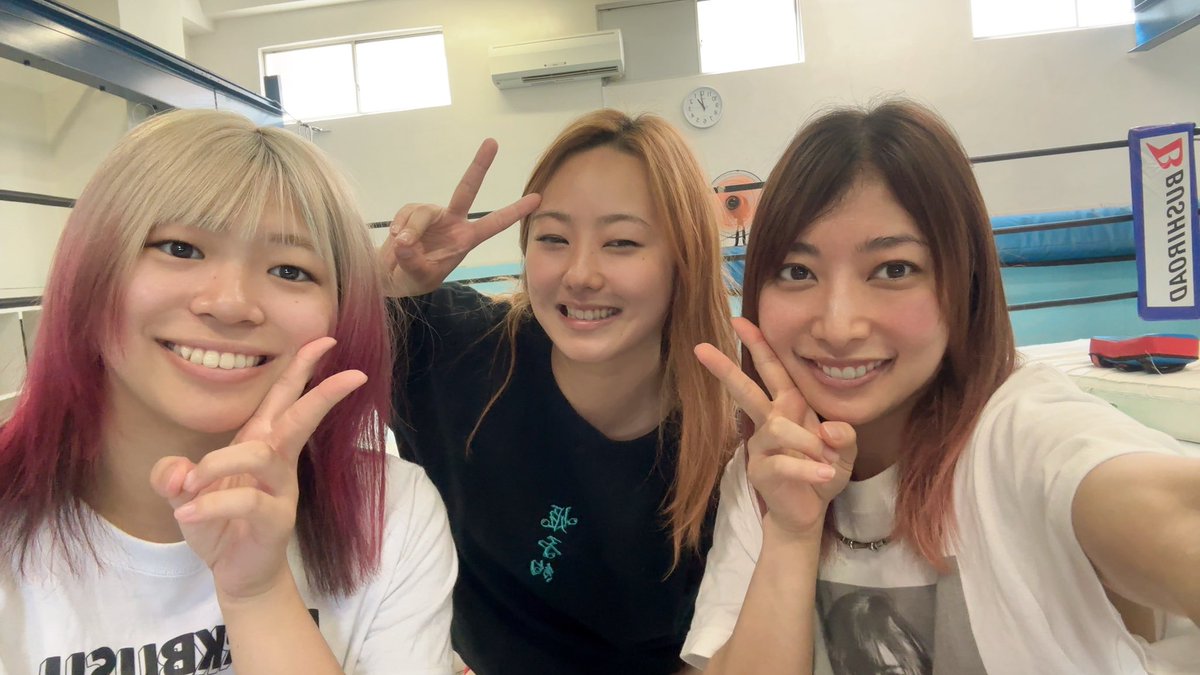 momo_kohgo's tweet image. 5STARに向けて練習してきた！

それぞれの戦いに向けて気合い十分！！
頑張るぞー🔥

#STARDOM
#本日のSTARS