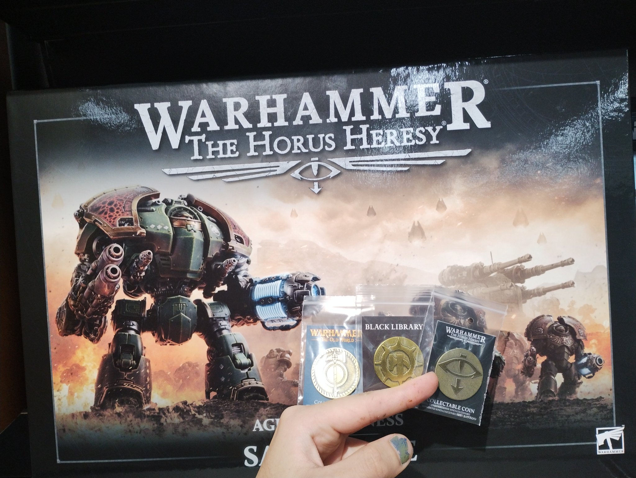 ウォーハンマー限定コイン Amazon.co.jp: Starforged ウォーハンマー 40k コレクタブル