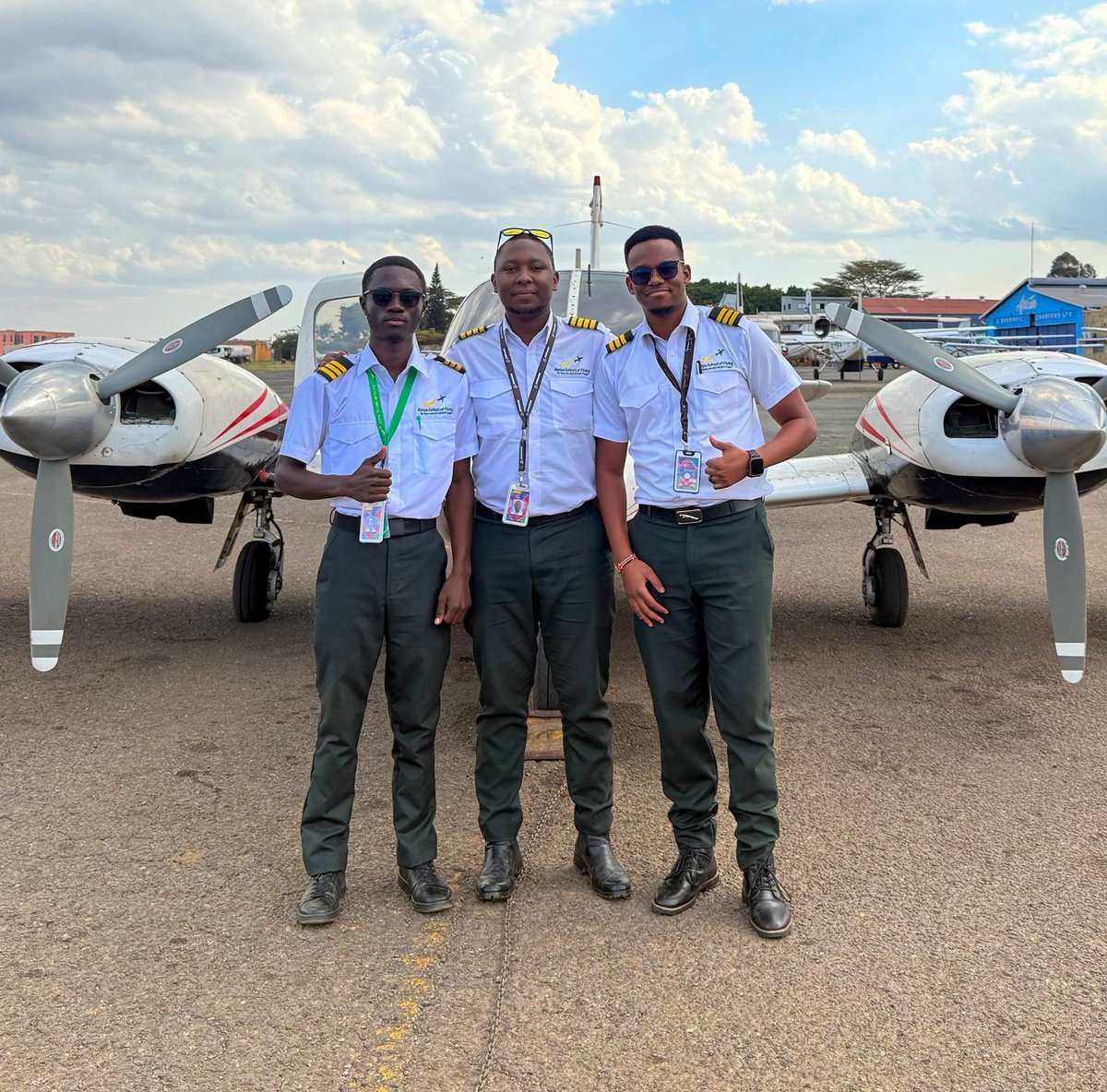 The_KSOF's tweet image. Celebrating a proud moment in aviation!
Congratulations to  Arsene Bahati and Joe Ndirangu on achieving their Multi-Engine Instrument Rating a testament to their skill, discipline, and commitment to excellence.
Well done, Captains!

#KenyaSchoolOfFlying #KSOF #AviationMilestone