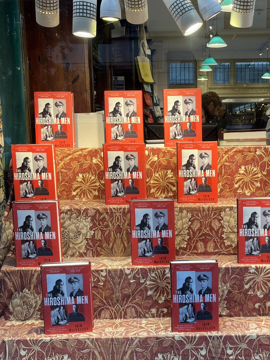 Iain_MacGregor1's tweet image. Have introduced countless books from authors I published at this great, Edwardian bookshop. Thanks @Dauntbooks for hosting me at Marylebone this week. And to Sinclair McKay for chairing. Huge tick on the bucket list achieved! @LittleBrownUK