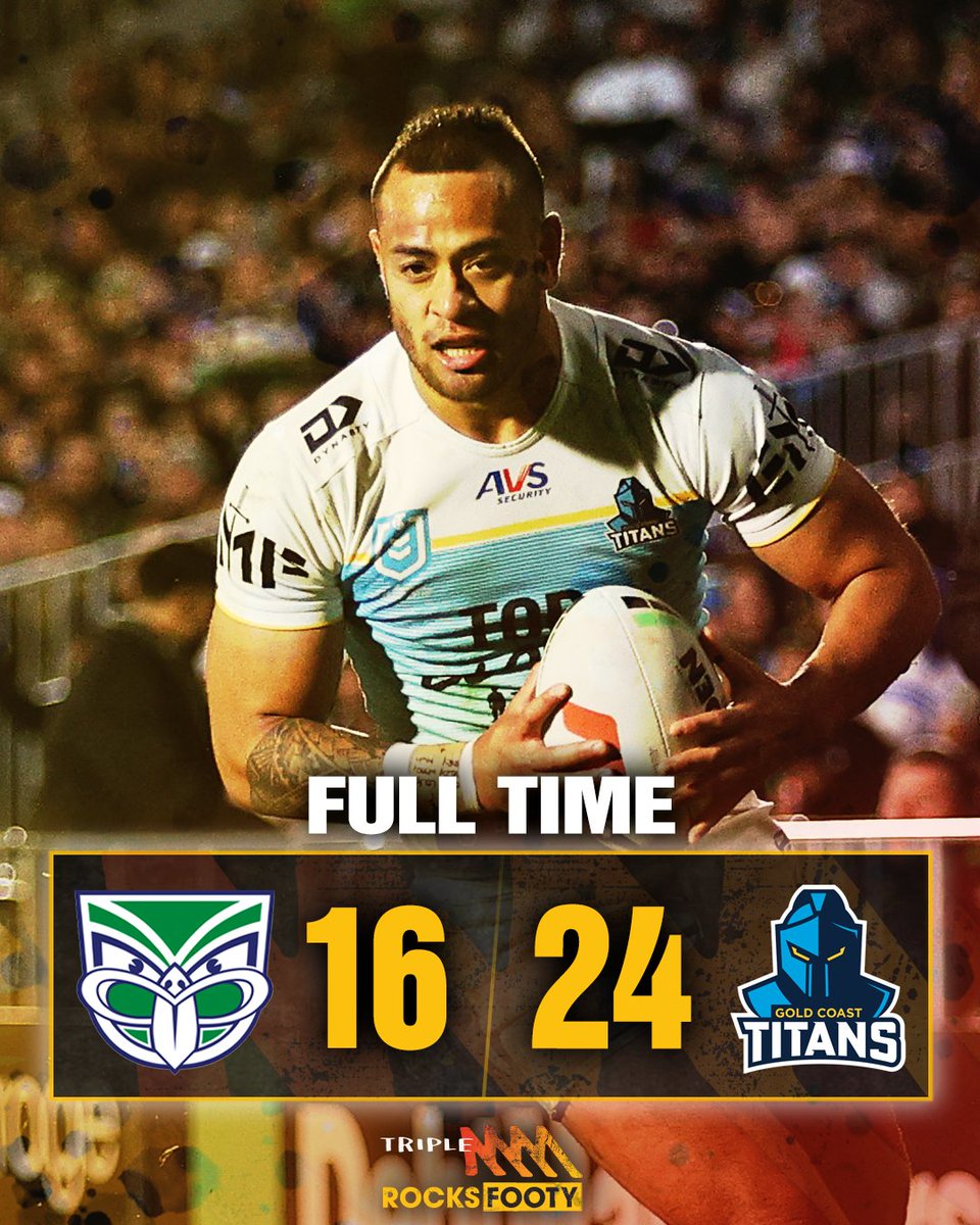 TripleM_NRL's tweet image. The Titans cause a massive upset in Des Hasler&apos;s 500th game! 

📷 Getty