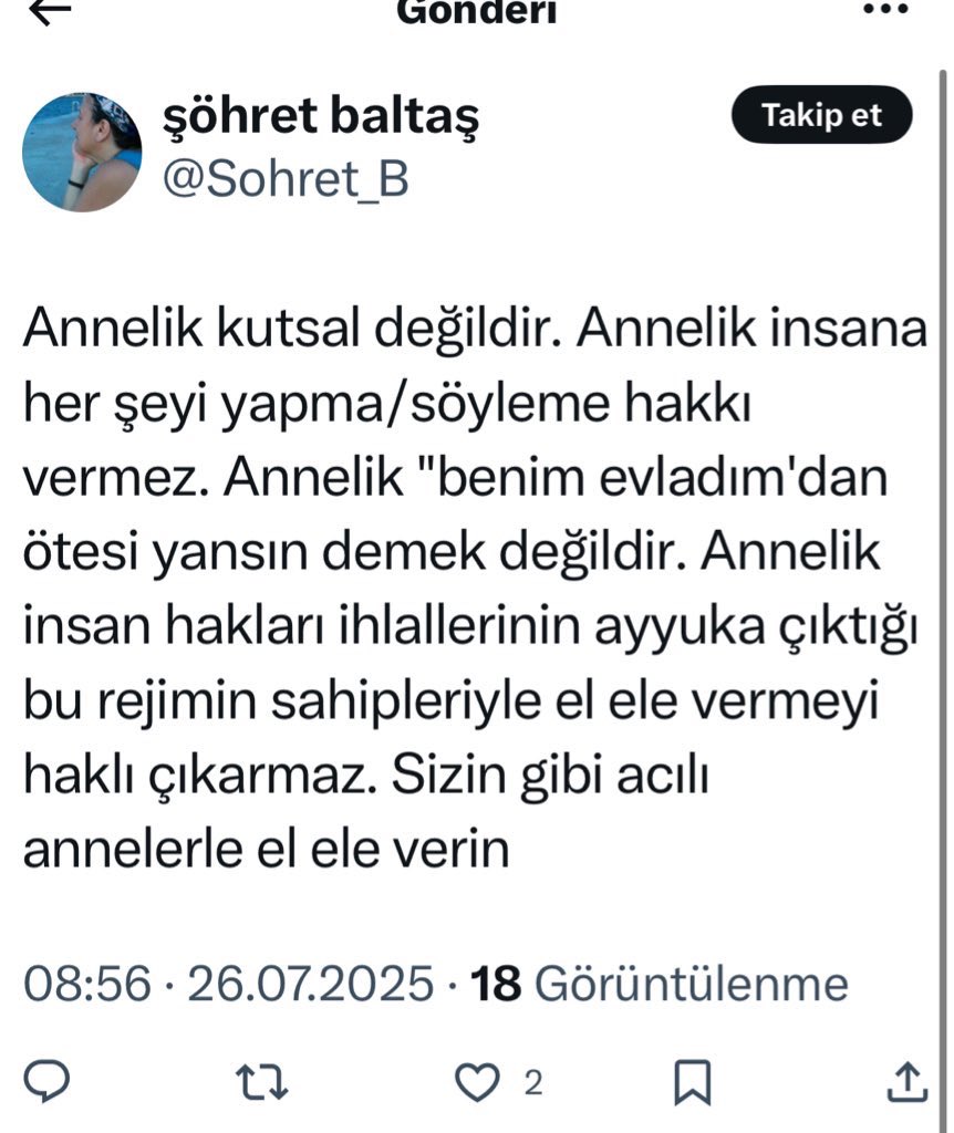 AvMuge's tweet image. Evlat acısı üzerinden siyaset devşirmeyin.
Az önce sosyal medyada tanımadığım biri, Ahmet Mattia Minguzzi’nin davasına dair yasal düzenleme önerime karşılık olarak şahsıma “sizin asıl amacınız başka, yazıklar olsun” diyerek yakışıksız bir ithamda bulundu. Kim olduğuna bakarken…