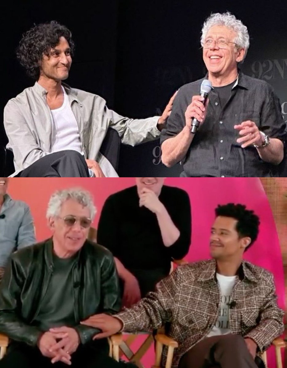 Armand_yearner's tweet image. They are also sweet and soft with him. God. Eric Bogosian is one lucky man.