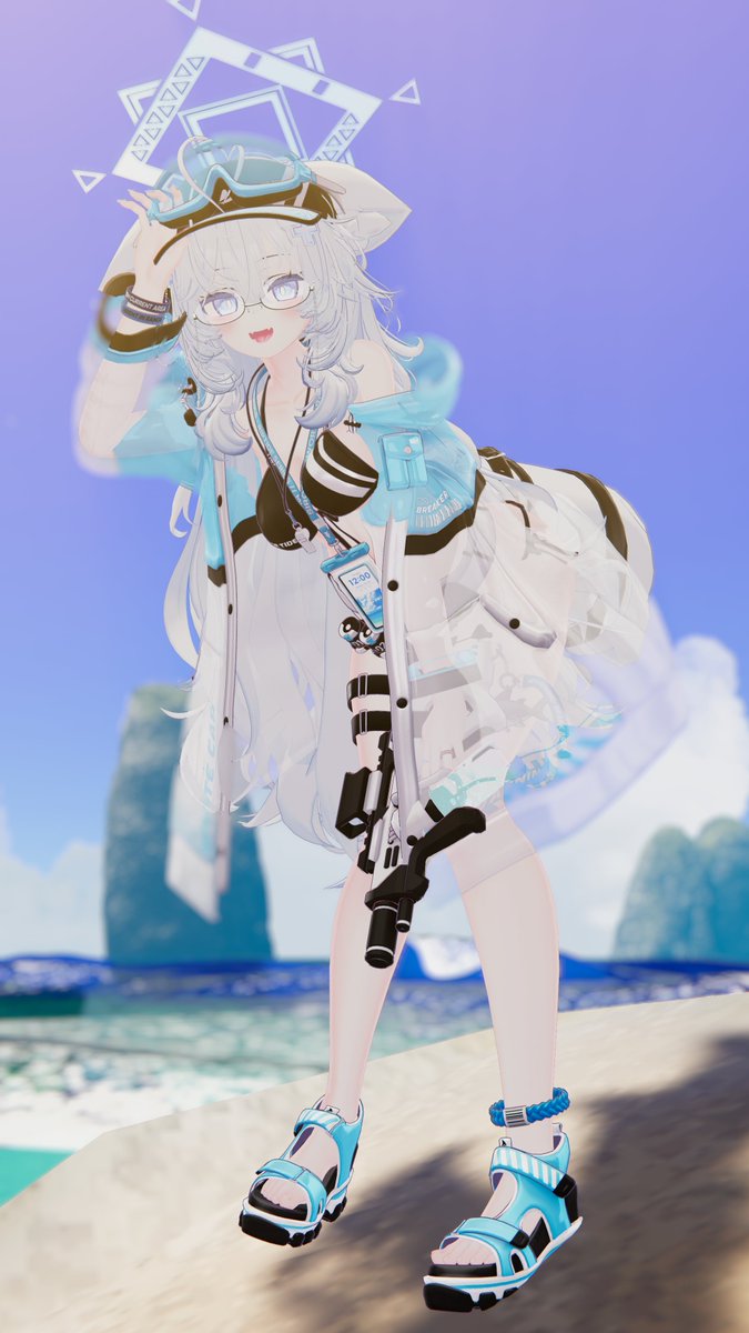 Hail_BA2's tweet image. ☀️🌊
#SiromoriWorks #VRChat