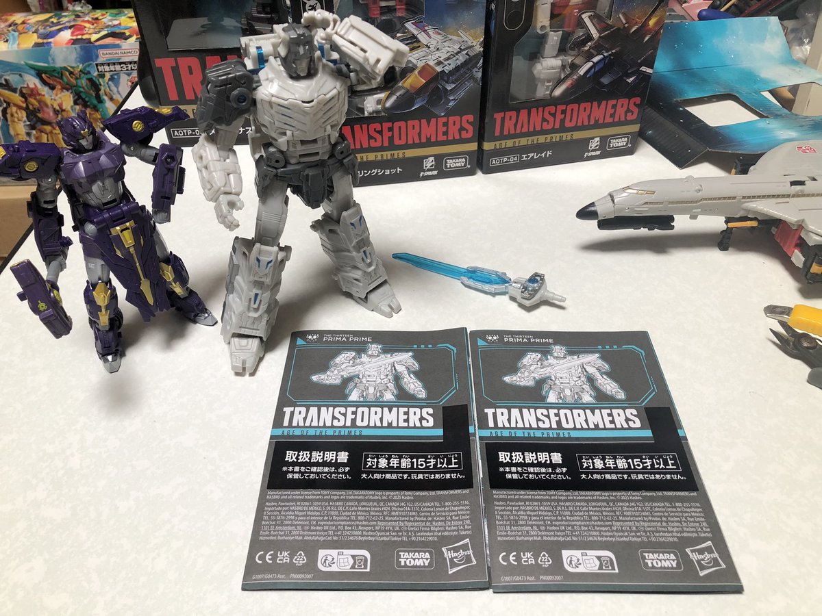 deepwurm's tweet image. TF珍エラー。説明書が何故か2部封入…。
逆に説明書欠品の方居ないと良いが

#トランスフォーマー