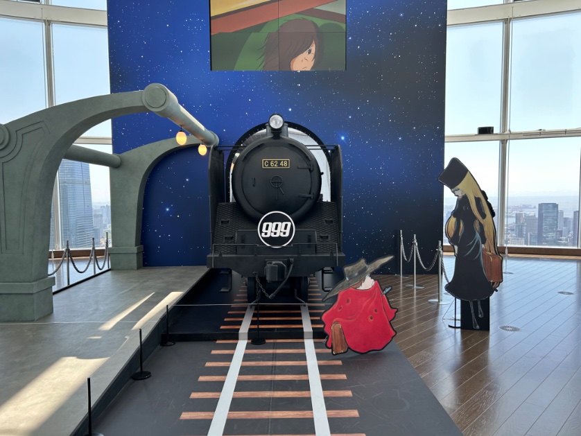 Betterthanraw98's tweet image. 「松本零士展」の入口の銀河鉄道999のモニュメント、しっかり画像に収めました！