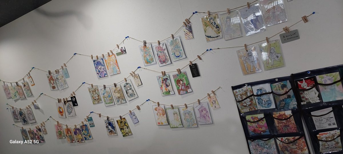 gafukoineko's tweet image. 溶けそうな暑さです
がふぅ恋猫、開店しております。
#きらめく文具と画材展 残り2日となりました。
素敵な作品、どうかお見逃しなく!