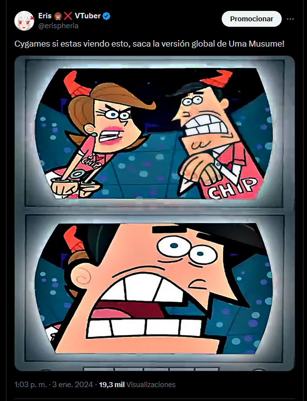 El mejor gacha y la mejor comunidad de todos los tiempos, gracias a Uma Musume me motive a hacer más cosas, aprender de mis fracasos y a enfocarme mejor en mis metas, cuando vi que harían una versión global solo pude hacer una cuenta atrás durante 365 días