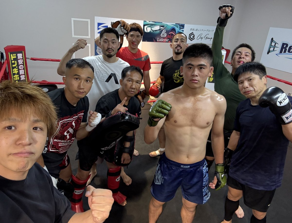 kenji0404's tweet image. 久々のジム‼️
プロ達の試合が続々と決まってきています🔥