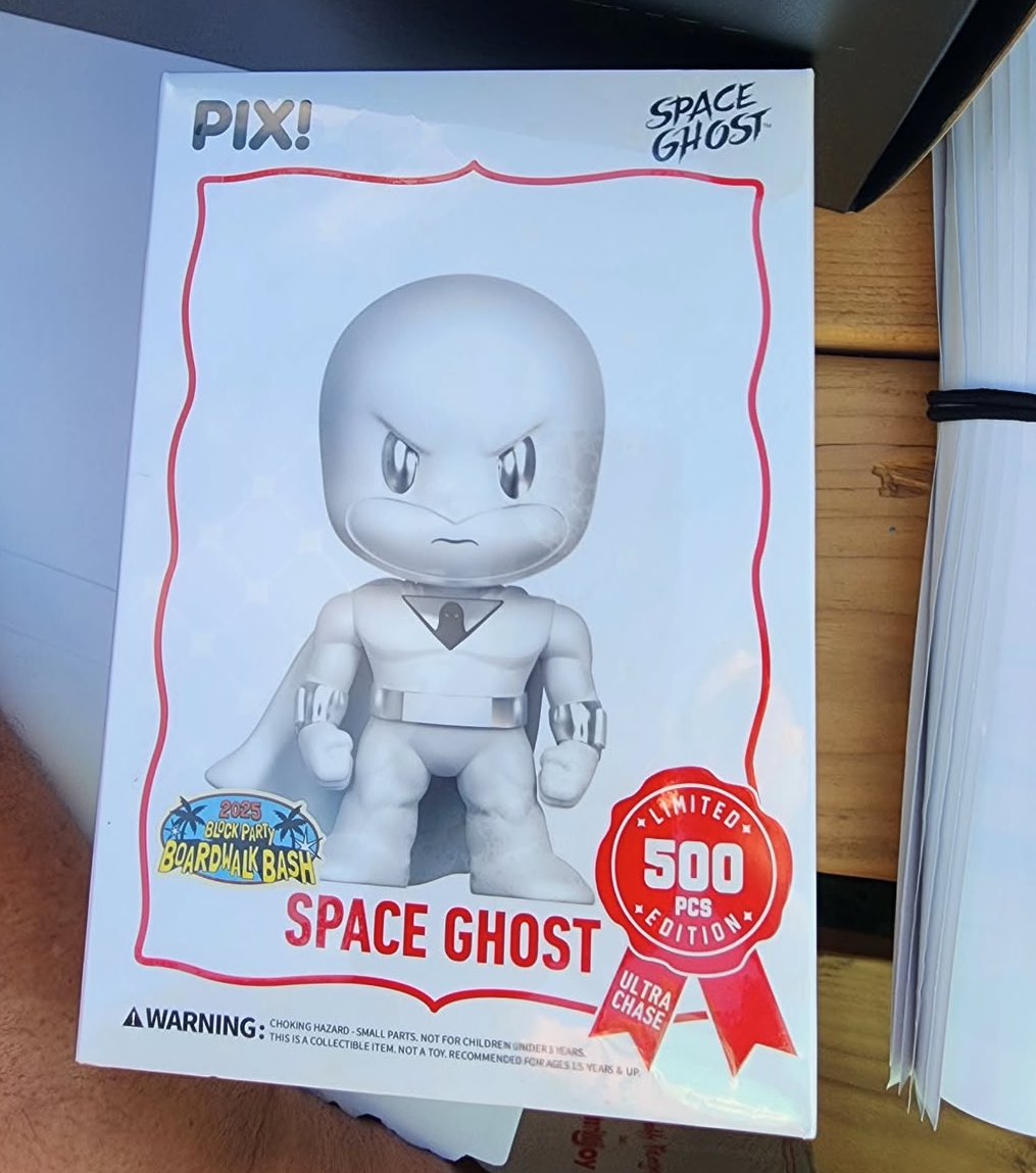 ThrilljoyNews's tweet image. Space Ghost LE 500 PIX

#TJN #ThrilljoyNews #Thrilljoy #PIX #MegaPIX