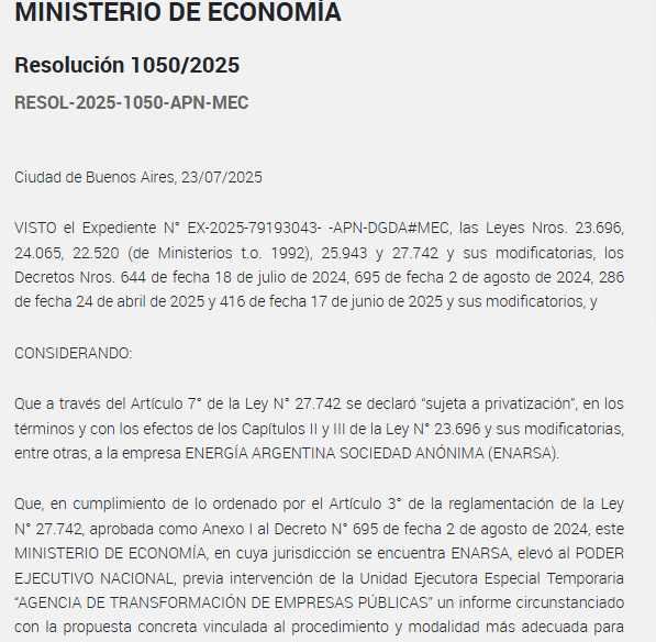 MartnPeiretti1's tweet image. 🚨⛔️⚠️ Volvieron los 90. Luis Caputo con un DNU comenzó la privatización de ENARSA, el sistema de transmisión eléctrica de Argentina, toda la distribución de la energía será privada en nuestro país, otro negocio que le regalan a sus socios judíos, entregan nuestro patrimonio.
