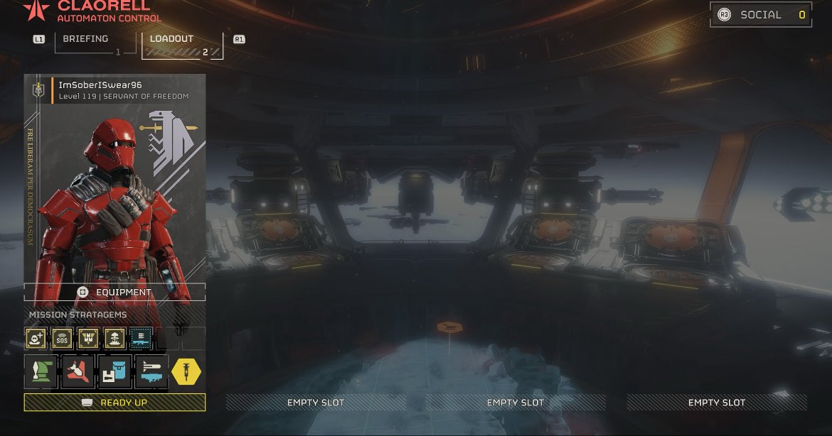 ImSoberISwear96's tweet image. Currently dropping on Claorell! Time to show these oil pans whose made in the lords image o7 (I’m also not sober I swear) #Helldivers2 #helldiverscommunity #helldivers