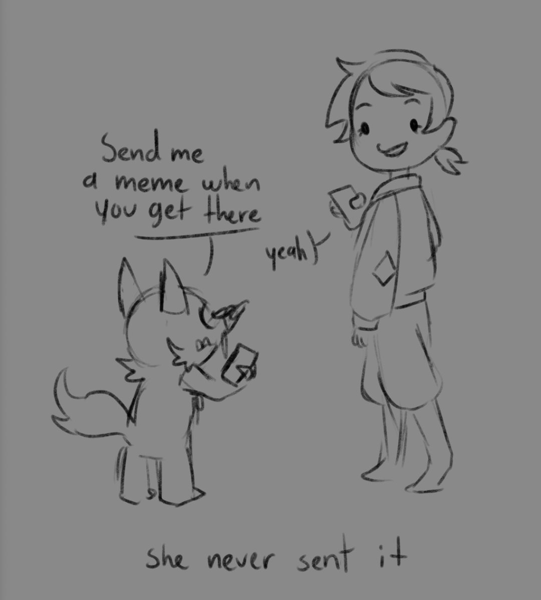 SopaConThinner's tweet image. Oosoom posting
-------
some days before I go to work, my brother tells me to send him a meme when I get there, I know it's his way to say "tell me you got there safely" without concerning me
