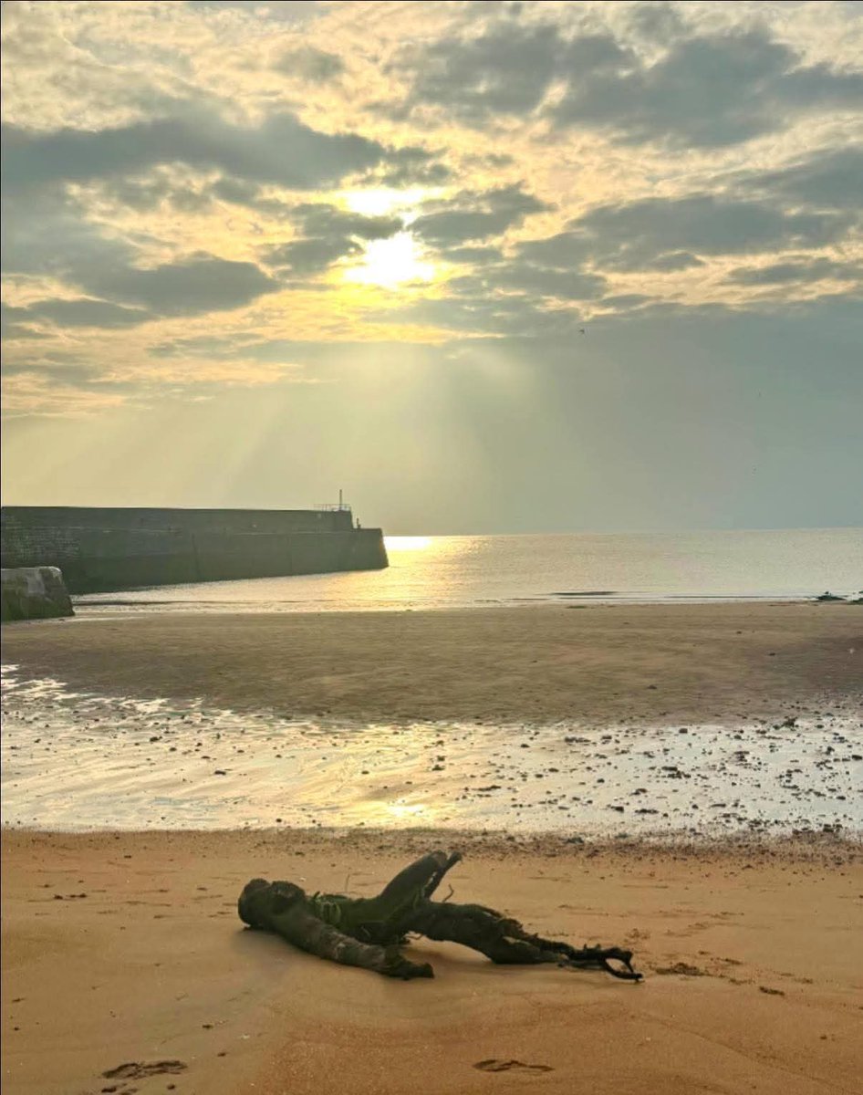 GaelAmadan's tweet image. Oidhche mhath folks, I'm calling it a day,enjoy the rest of your evening, see you tomorrow, stay safe,sleep well.
1. Black Loch, miles into the Dava moor and surrounded by hills.
2.East Sands, St Andrews.
3.Sunset at the Stirling Old Bridge.
4. St. Monans pier, East Neuk of Fife.