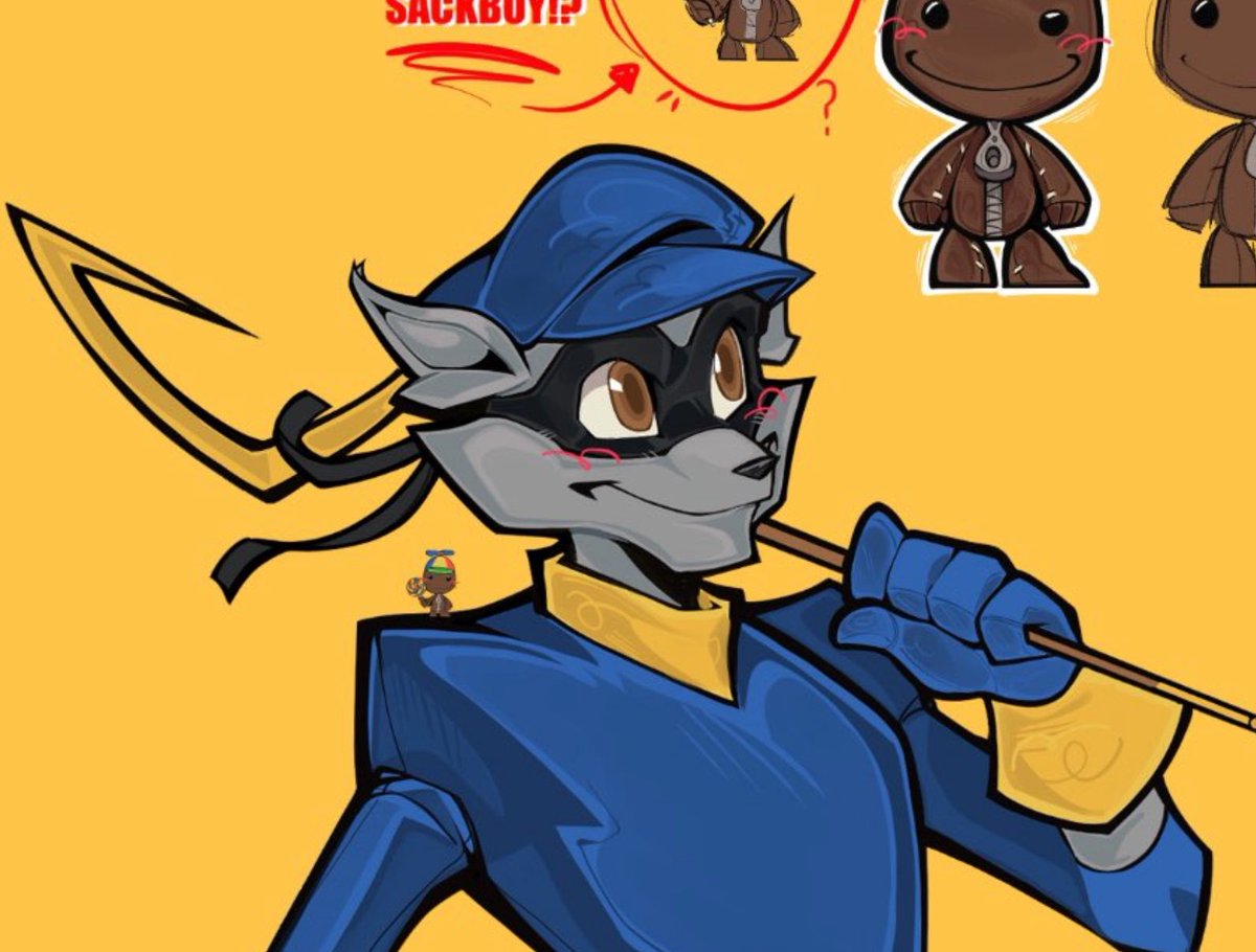 PlutoniumPlutoO's tweet image. Repost bc I like this drawing of sly a lot