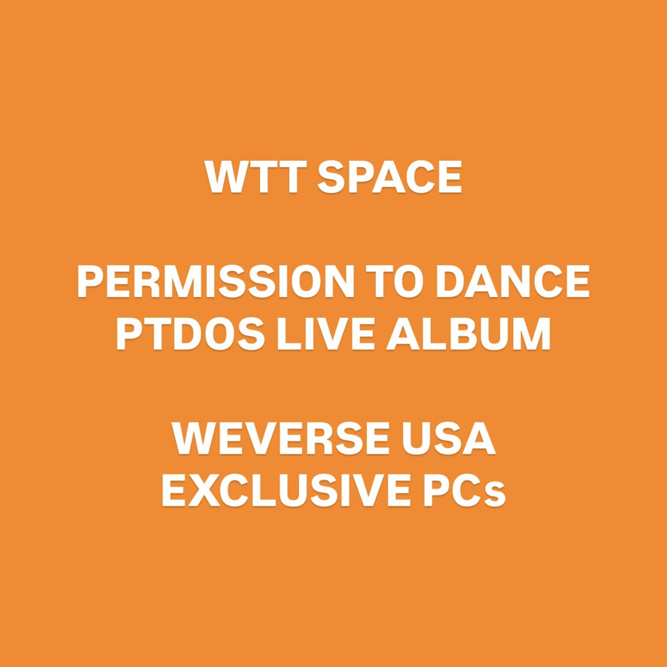 BTS PTD US Weverse ポラロイド 全メンバー 全員 7枚セット BTS | BTS PERMISSION TO DANCE ON STAGE in THE US