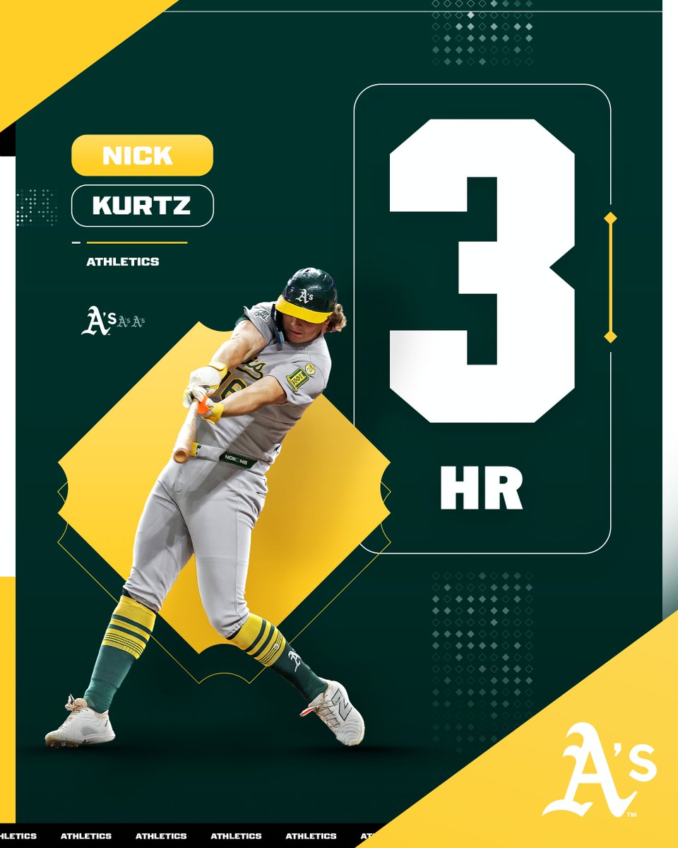 THREE HOME RUNS FOR NICK KURTZ!
