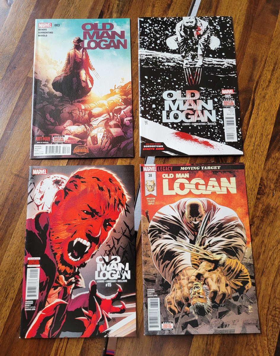 keithelotro's tweet image. lot 12 - old man logan

$3, $3, $2, $2