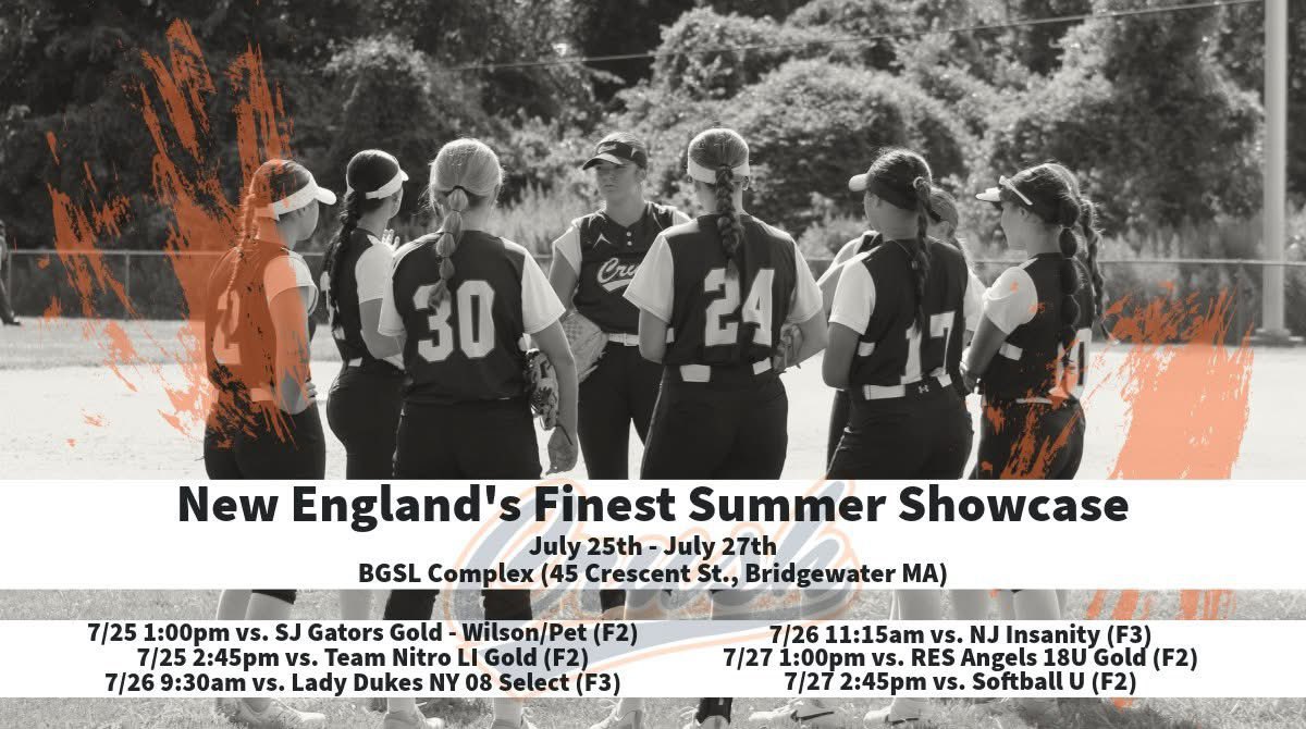 Kyleigh Manning (@manningky15) on Twitter photo Final time to check us out this weekend at the New England, Finest Summer Showcase as we join forces with <a href="/CrushGoldNH/">Polar Crush Gold - Boyden</a> in Bridgewater, Ma. Final time to check us out this weekend at the New England, Finest Summer Showcase as we join forces with <a href="/CrushGoldNH/">Polar Crush Gold - Boyden</a> in Bridgewater, Ma.