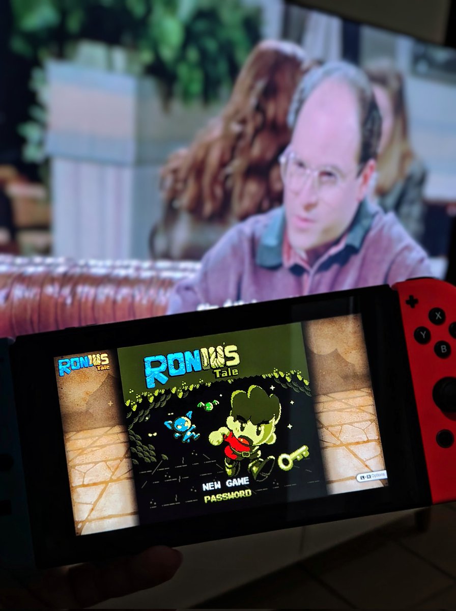 Any time is a good time for puzzles!
.
Roniu's Tale, available for NES, Nintendo Switch, and Evercade.
For buy Roniu's Tale, link on Bio 🔗✔️
#retro #puzzle #newnes #nes #indiegame #8bits #NintendoSwitch #newgame <a href="/megacatstudios/">Mega Cat Studios</a> <a href="/evercaderetro/">Evercade</a> #seinfield #Netflix
